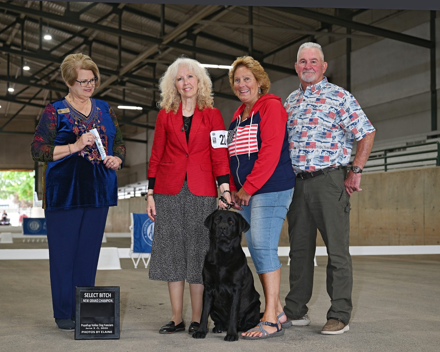 Dixie earns her GCH at Puyallup Valley Dog Fanciers Club show July 2026
